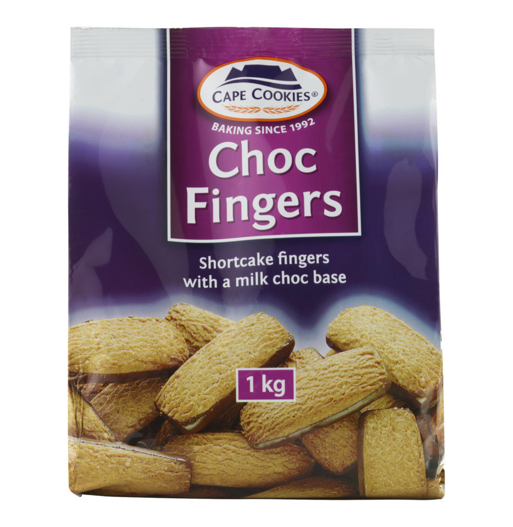 Cape Cookies - Choc Fingers 1kg